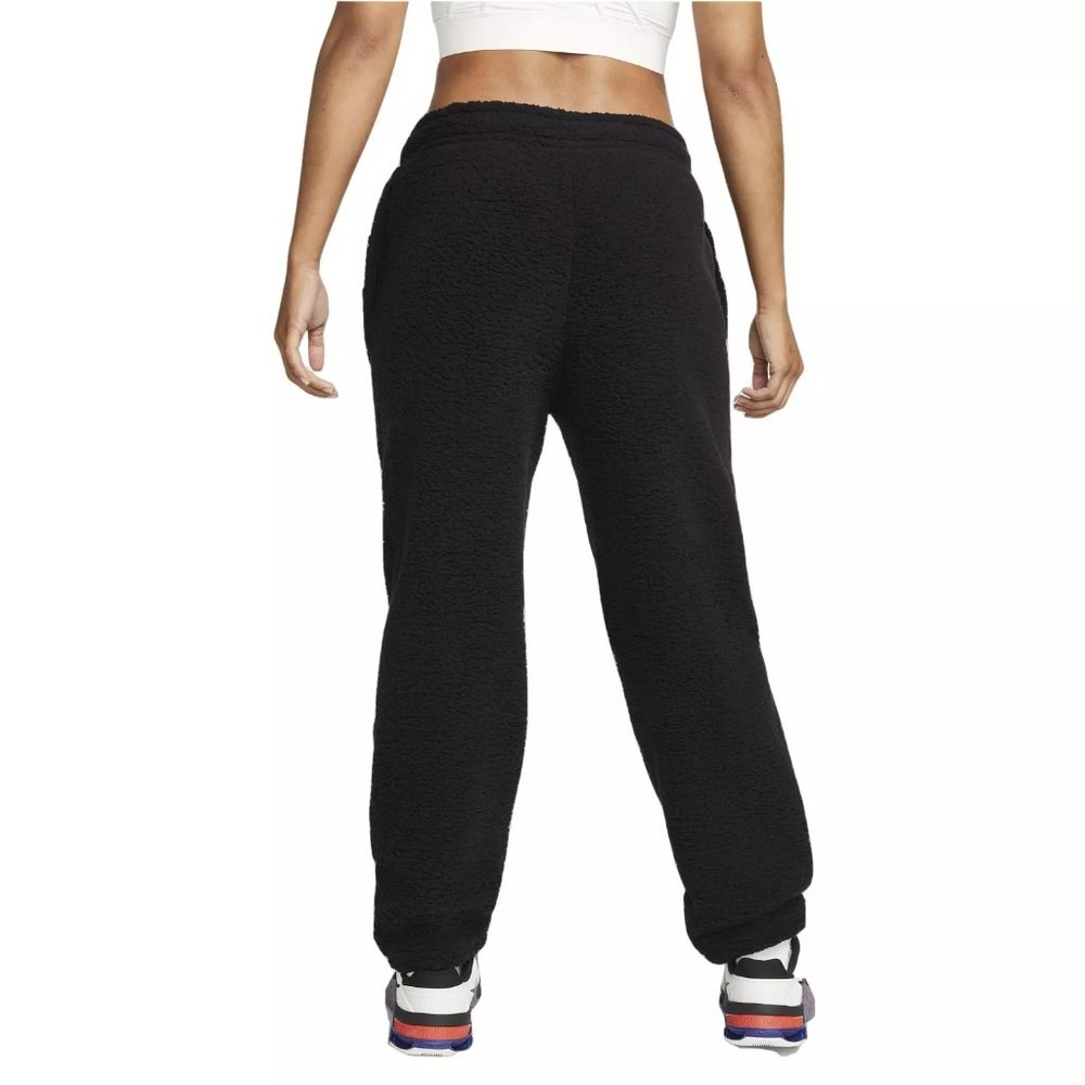 NIKE Therma-FIT Sizes Large (12/14) BLACK Fleece Training Pants NEW - Picture 3 of 5